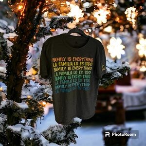 Grey shirt by Disney size small family is everything logo